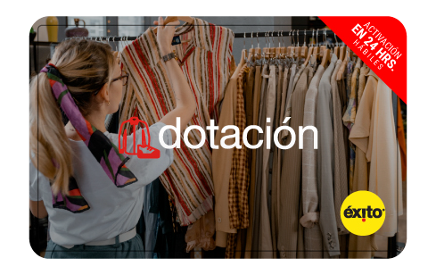 Gift Card Exito Dotaciones
