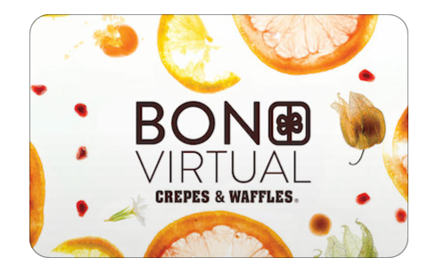 gift card crepes & waffles