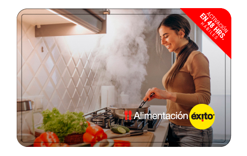 gift card exito alimentacion