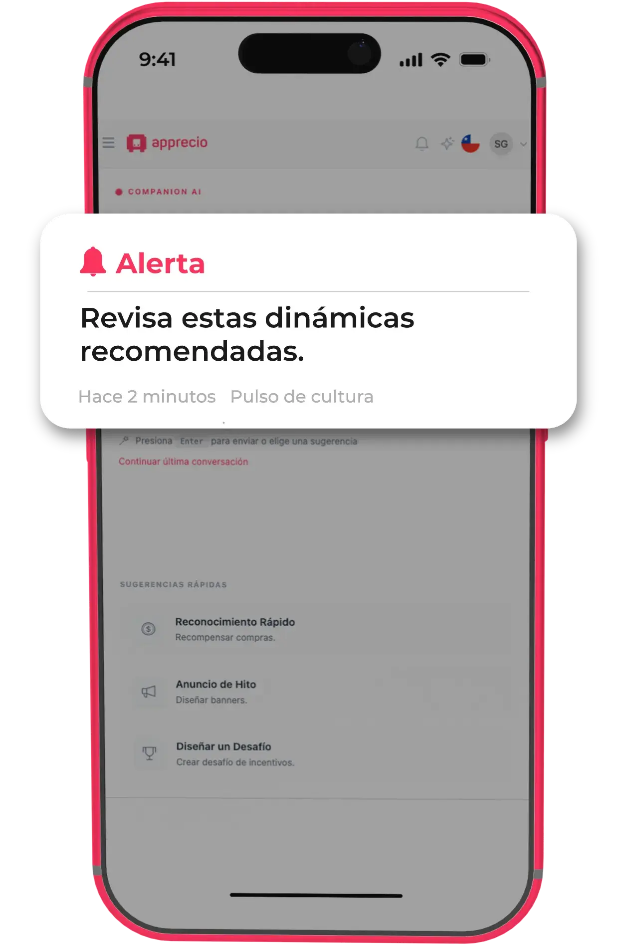 Apprecio AI recomendaciones